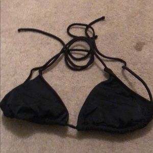 Black versatile bikini top